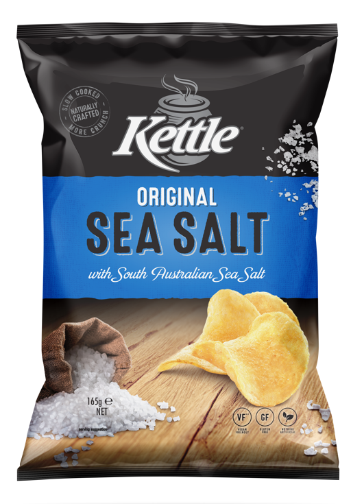 F4278 Kettle Sea Salt 165G FOP